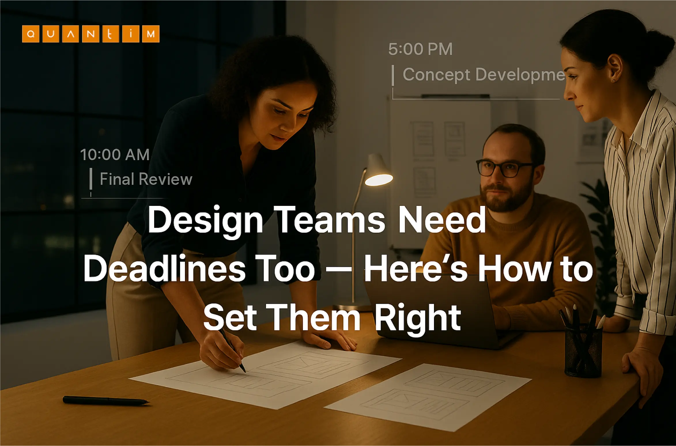 Design Teams Need Deadlines Too